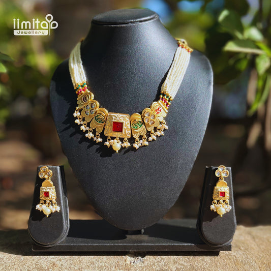 Antique Neckles Set  IIMITA-ANT07