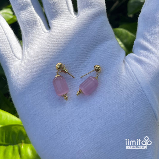 Blush Elegance Beaded Mala Set IIMITA-CE6