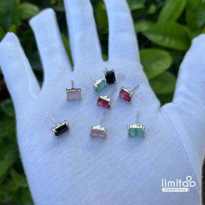 Zircon 4 Earring Pieces IIMITA-E04012