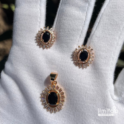 Zircon Pendant Earring IIMITA-PE8