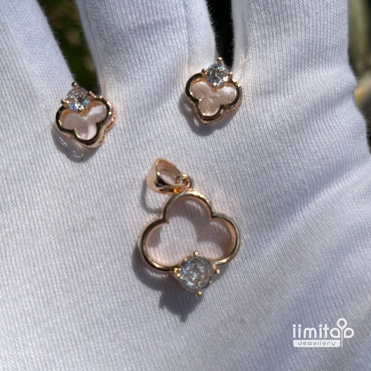 Zircon Pendant Earring IIMITA-PE6