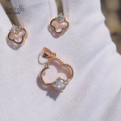 Zircon Pendant Earring IIMITA-PE6