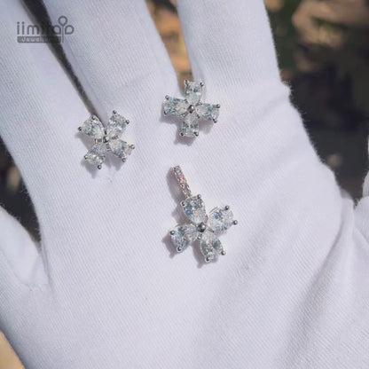 Zircon Pendant Earring IIMITA-PE2