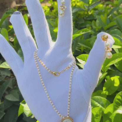 Azure Crystal Mala Set IIMITA-CE11